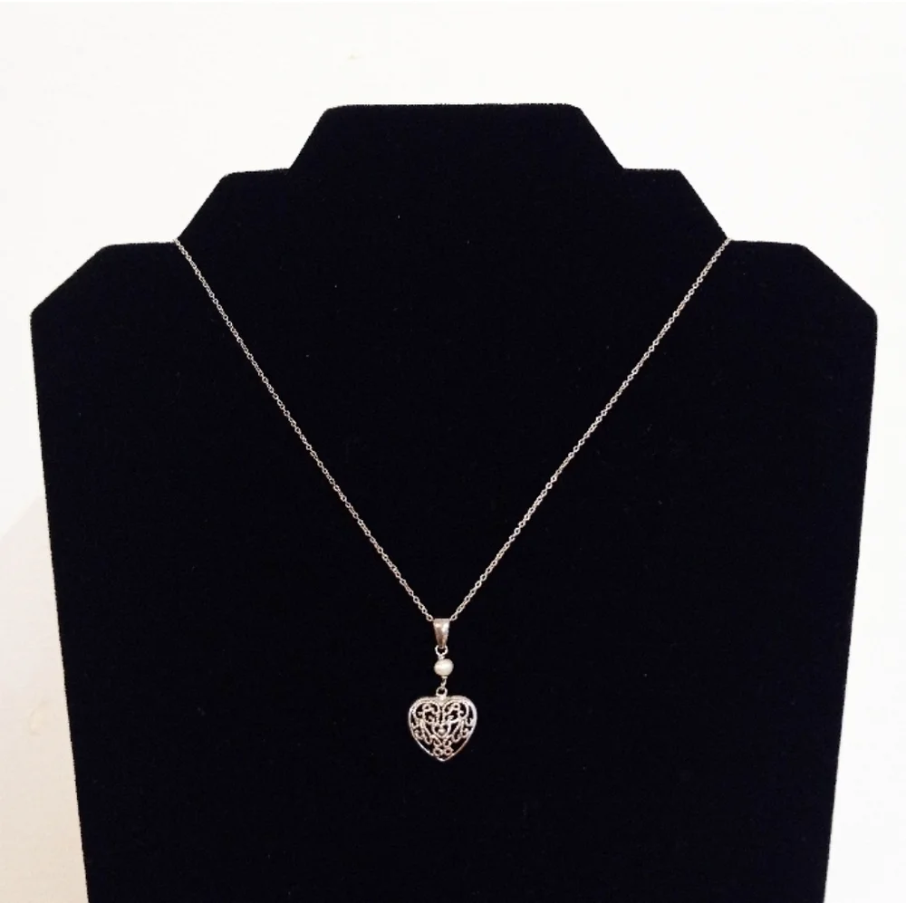 925 heart necklace - Picture 2 of 11
